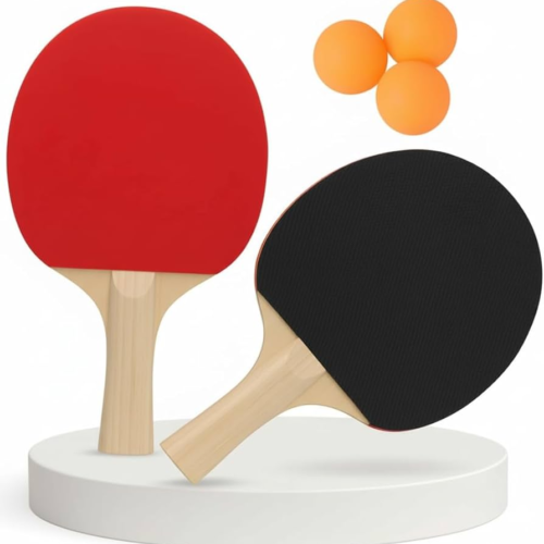JP WinLook Ping Pong Paddles Sets - Portable Table Tennis Paddle Set with Ping Pong Paddles Professional Case & Ping Pong Balls - Premium Table Tennis Racket Player Set for Indoor & Outdoor Games