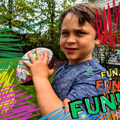 Franklin Sports I-Color Football